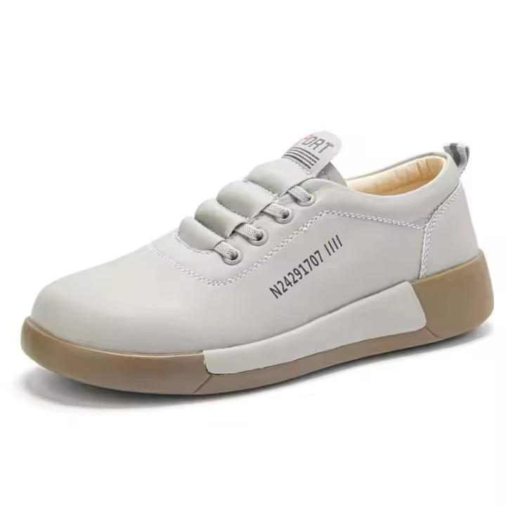 Zapatos planos informales de talla grande para mujer, versión coreana, diseño versátil, cierre de gancho, estilo clásico, adecuado para estudiantes y - 1