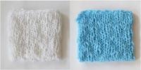 Manta de Crochet para Recién Nacidos 50x50cm Tejido Alfombra Accesorio de Fotografía de Bebé - details 1