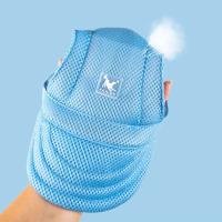 Cómodo sombrero de béisbol para mascotas de Color sólido ajustable con orificios para las orejas gorra para perros protección solar transpirable sombrero para el sol para perros para el verano - details 4