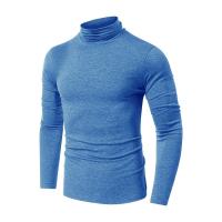 Camiseta de manga larga deportiva de otoño/invierno para hombre, camiseta interior de cuello alto - details 5