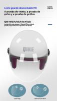 Cascos de moto mujer hombre aire libre coche electrico ciclismo seguro Equipo - details 5