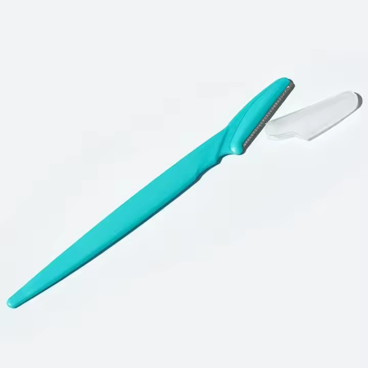 Maquinilla de afeitar para cejas, Mini herramienta de belleza para damas, seguridad para principiantes, cuchilla de acero inoxidable - 1