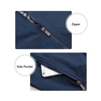 Chaqueta de Hombre Bomber Ligera Casual Abrigo con Cremallera para Primavera y Otoño Chaqueta de Moda Callejera Hip Hop con Bolsillo Material Exterior de Poliéster Cuidado de Tela Lavable en Máquina - details 9