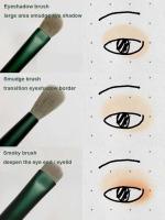Set De 13 Pinceles De Maquillaje Suaves Y Fluffy Para Cosméticos Base Rubor Polvo Sombra De Ojos Kabuki Pincel De Mezcla Herramienta De Belleza - details 7