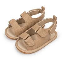 Sandalias De Verano Para Bebé Meckior Zapatos Para Niños Y Niñas Cuero PU Suela De Goma Antideslizante Primera Zapatilla Unisex 0-18M - details 12