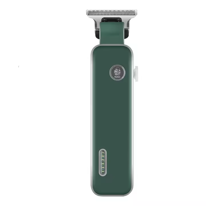 Kemei-cortadora de pelo profesional para hombre, máquina cortadora de pelo eléctrica con hoja en T de 0mm, maquinilla de afeitar para Barba, corte de pelo, KM-5098 - 1