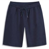 Shorts De Verano Para Hombre Sólidos Cintura Elástica Con Cordón Pantalones Deportivos Transpirables Y Sueltos Para Fitness Ropa Casual De 5 Piezas Material Algodón Y Poliéster - details 2