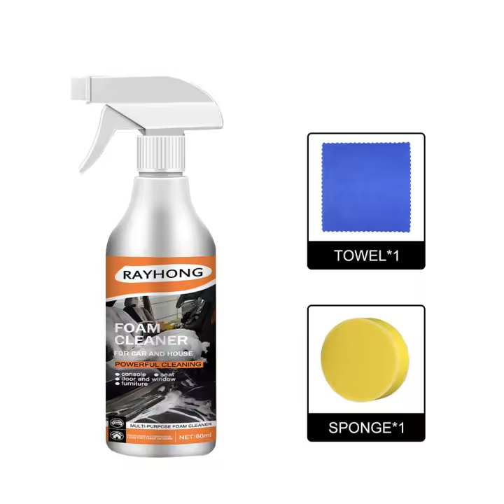 Limpiador de Espuma para Coche de Multiuso Anti-Envejecimiento para Asiento de Cuero, Madera y Zapatos Caseros Artículos Especiales - 1