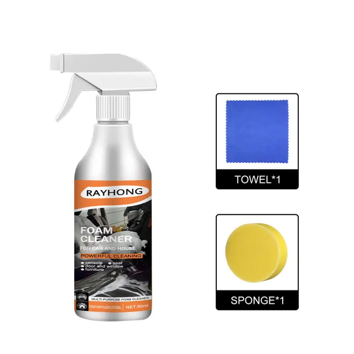 Limpiador de Espuma para Coche de Multiuso Anti-Envejecimiento para Asiento de Cuero, Madera y Zapatos Caseros Artículos Especiales - 1