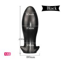 Leten enorme trasero gran penetración Anal Plug masajeador de próstata consoladores suaves suministros para adultos juguetes sexuales para mujeres hombres Gay - details 17