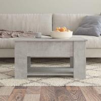 Mesa de centro, mesa auxiliar, consola lateral, salón, sofá, sala de estar, cafetería, muebles, mobiliario, madera contrachapada blanca, 79x49x41 cm - details 32