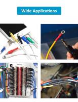 650 Uds tubo de calor envoltura retráctil relación aprobada UL 2:1 Kit de cables eléctricos protección de aislamiento de larga duración - details 5