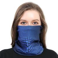 Pañuelo deportivo sin costuras para hombre y mujer, pasamontañas multiusos con diseño degradado para la cabeza, máscara facial de ciclismo - details 0