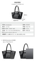 Bolso cruzado informal y versátil para mujer, bolso de mano plisado de un solo hombro, grande - details 6
