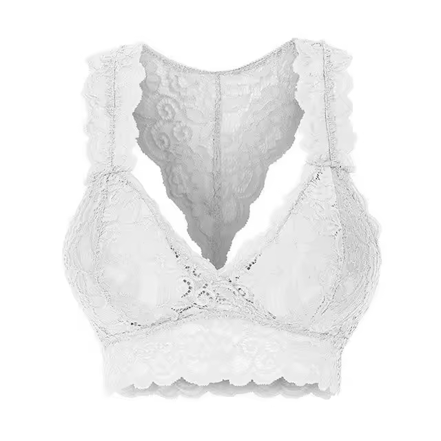 Chaleco Deportivo para Mujer Bralette de Encaje Push Up Camisetas y Tops de Deportes - 1