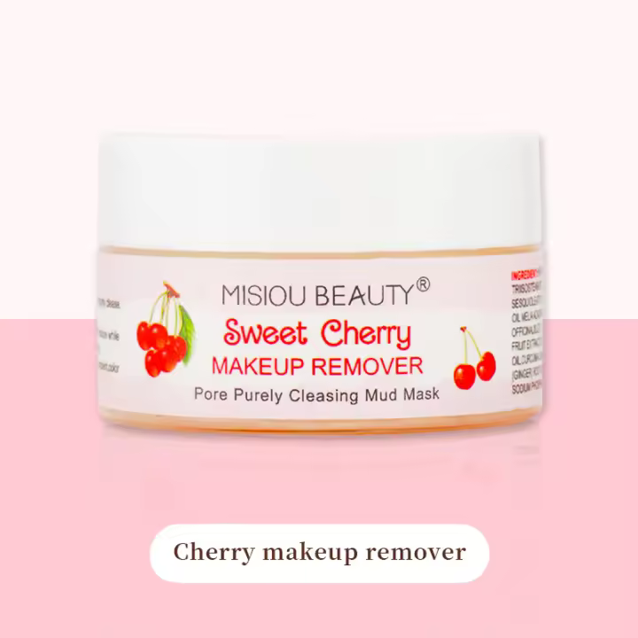 Crema facial de limpieza profunda de poros, crema hidratante suave, no irritante, sabor a fruta, desmaquillante, maquillaje 3 en 1 para ojos y labios - 1