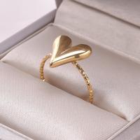 Joyería para dedos de niña, Anillos de corazón para mujer, accesorios, Anillo de acero inoxidable, suministros de amor, Anillos DIY, regalo del Día de San Valentín - details 12