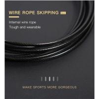 Cuerda de Saltar con Rodamiento de Bolas Giratorio de 360° Ajustable, Cubierta de Acero, Ideal para Fitness, Boxeo y Ejercicios 1 Unidad/Juego - details 11