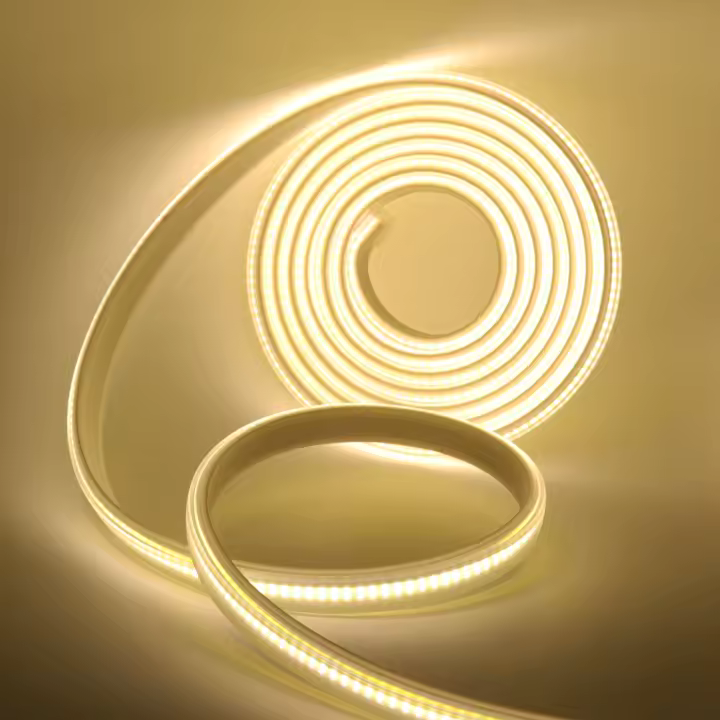 GAHADA Tuya Smart Wifi COB LED Strip Control de Aplicación Impermeable Cinta LED Flexible de 288LEDs/m - 1