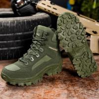 Botas de Senderismo de Alta Talla para Hombres Zapatos de Seguridad para la Tierra Caliente - details 10