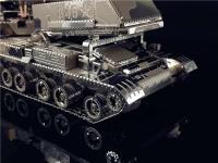 MMZ modelo nanyuan kit de modelo de Metal 122mm lanzador de cohetes multibarril Voertuig DIY 3D corte láser modelo rompecabezas juguetes para adultos - details 11