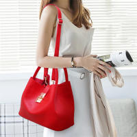 Bolso De Hombro Para Mujer Gran Capacidad Bolso De Mano Con Patrón De Lichi Bolso Cruzado De PU Bolsa Mensajera Para Dama - details 3
