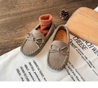 Mocasines planos de tela con lazo Simple para niños, zapatos de princesa de estilo minimalista, antideslizantes y resistentes al desgaste, novedad de 2024 - details 3