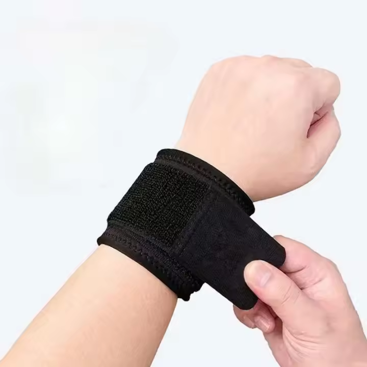 Diadema de Muñeca Ajustable para Deportistas Soporte de Agarre para Mano - 1