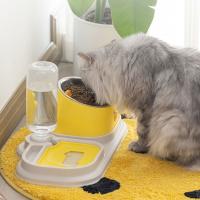 Cuenco para gato 3 en 1 antiasfixia, protección para el cuello desmontable, bebedero para perro y gato, alimentador de gran capacidad, cuenco antideslizante para comida para perros y gatos - details 3