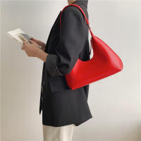 Bolso de mano para mujer, hombro de moda con sensación de alta gama, bolso para axila con forma de PU para mujer - details 15
