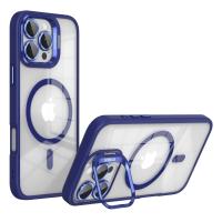 Funda de teléfono magnética de lujo a prueba de golpes para iPhone 15, 16, 14, 13, 12, 11 Pro Max, Funda protectora de lente de cristal con soporte Magsafe - details 15