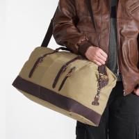 Bolsa de viaje Weekender para hombre, bolsa de viaje de gran capacidad, equipaje informal, bolsa de lona para exteriores - details 1