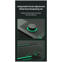 Nuevos monitores de la computadora del juego, Alto Volumen HIFI EstéreoSoundbar with LED que eMite Luz para el escritorio - details 3
