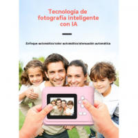 Cámara de fotos infantil con foto e impresión Juguete de niña de alto píxel Regalo de cumpleaños - details 6