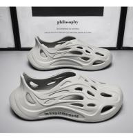 2025 verano coco agujero zapatos bolsa cabeza sandalias zapatos de playa de los hombres casual eva jardín zapatos - details 15