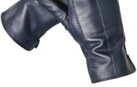 Guantes de piel de oveja para mujer, manoplas cortas de terciopelo fino para pantalla táctil, de cuero, de buena calidad, para invierno, 2226 - details 169