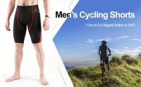 Pantalones Cortos de Ciclismo INBIKE para Hombre de Alta Elasticidad - Ligeros, Transpirables y Absorbentes de Sudor con Agarre Antideslizante para Ciclismo, Running y Fitness - details 0