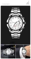 Reloj de Lujo Leten Reloj de Cuarzo con Luz y Resistente al Agua para Hombres - details 8