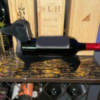 Dahund-portabotellas para encimera, soporte para licor de vino, regalo divertido novedoso, estante de exhibición para decoración del hogar - details 4