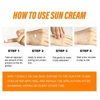 Protector solar corporal, crema solar blanqueadora, bloqueador solar femenino, control de aceite protector, crema 90 Max, piel antienvejecimiento, SPF hidratante - details 10