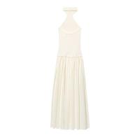 OUWU- Moda Midi Mujer, Elegante Vestido Largo Sin Espalda Fiesta de Noche, Bata de Playa Vacaciones para Mujer - details 1