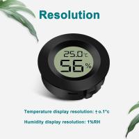 Termómetro Digital LCD Hygrometer Paquete de 3 Medidor de Humedad para Interiores y Exteriores - details 2