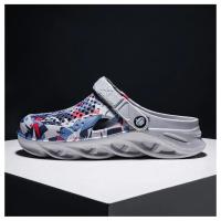 Sandalias Unisex Verano Exterior Plataforma Moda Sandalias De Playa EVA Suela Clogs Slides De Moda Para Hombres Y Mujeres - details 13