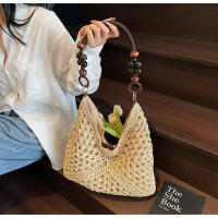 Popular Beach Vacation Nuevo bolso de hombro tejido versátil para mujer, bolso portátil. - details 25