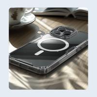 NILLKIN para IPhone 16 Pro Max 16 Plus 15 Pro Max 15 Pro 14 Pro Max 14 Pro MagSafe funda de teléfono de silicona suave transparente magnética - details 3