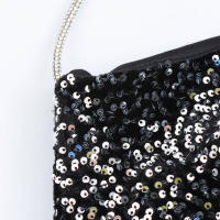 Chic ss para mujer moda Otoño-Invierno estilo asimétrico con lentejuelas sin mangas - details 4
