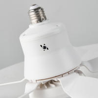 Ventilador de techo silencioso inteligente con función de atenuación remota, luz LED, E26, dormitorio, sala de estar - details 6
