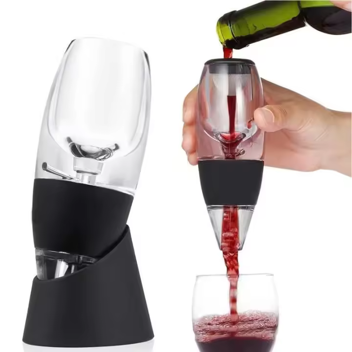 Aireador mágico de aire Bernoulli para vino tinto portátil, vino blanco, whisky, decantador rápido, equipo, accesorios de bar - 1