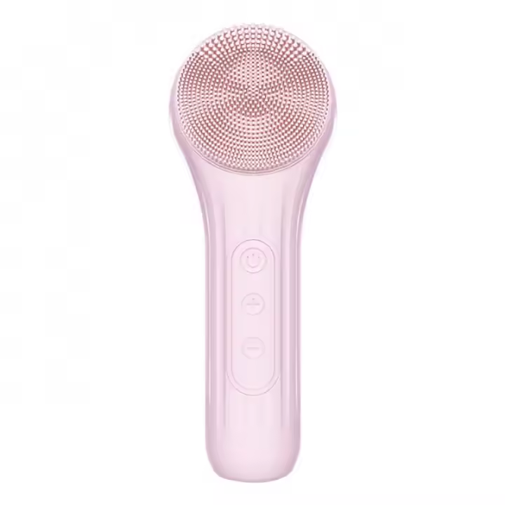Cepillo de Limpieza Facial de Silicona Resistente al Agua Masajeador Ultrasónico de Belleza para Todos los Tipos de Piel Herramienta de Cuidado de la Piel Eléctrico Compressa Caliente - 1