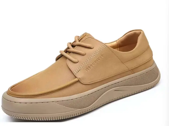 Nuevos zapatos Oxford informales de piel de vaca de alta gama para hombre, diseño italiano de moda, calzado deportivo para barco, duraderos y de alta gama, novedad de 2025 - 1